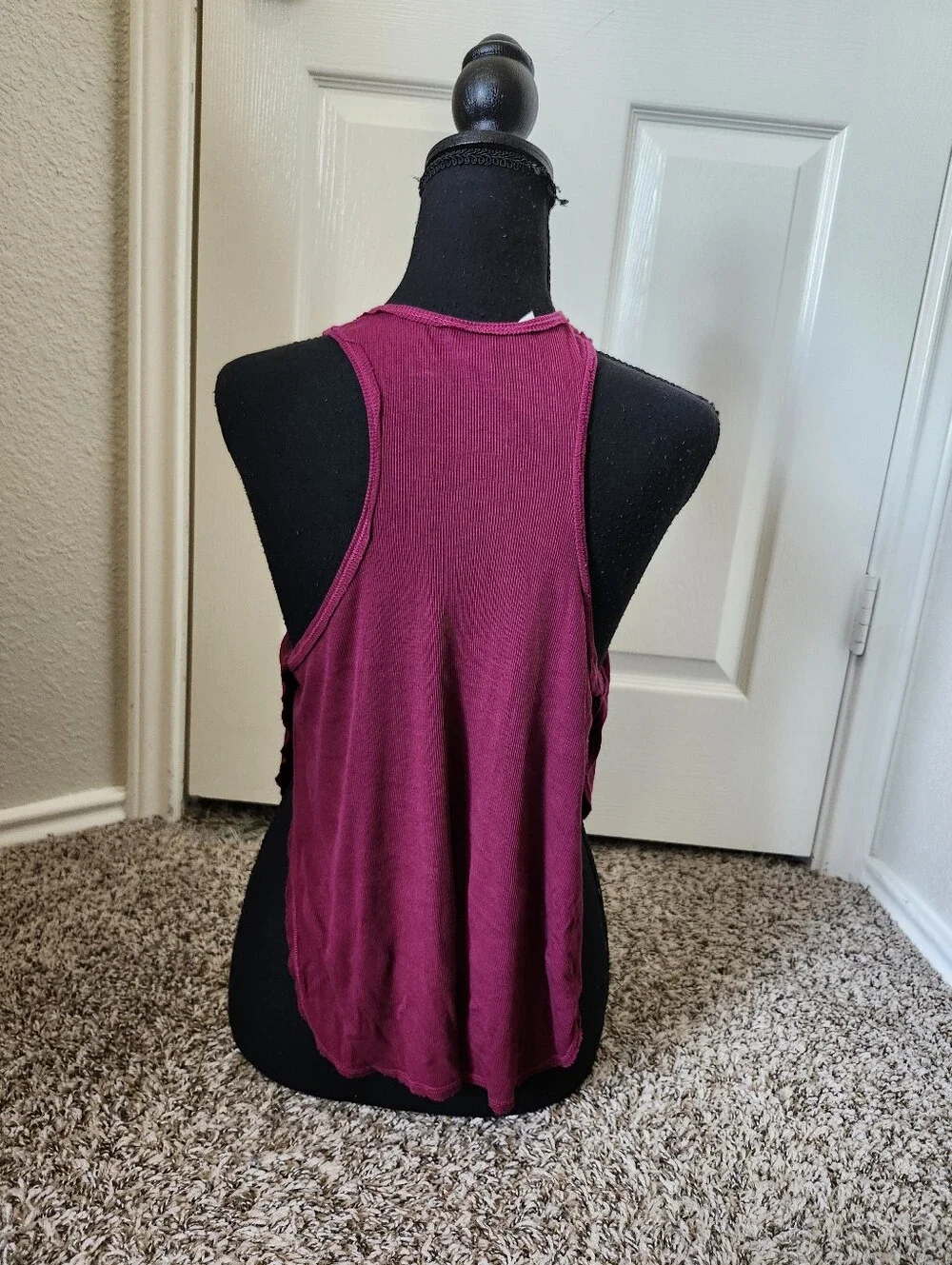 Intimately Free People Women’s Ribbed Tank Top - Wine S